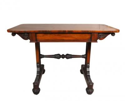 William IV Rosewood Writing Table