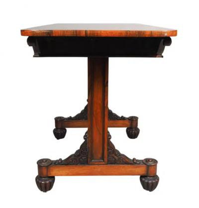 William IV Rosewood Writing Table