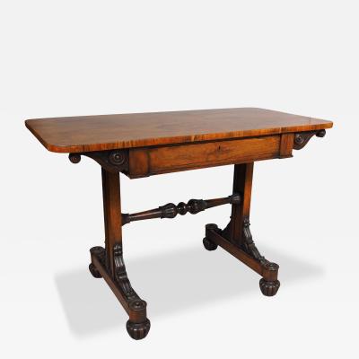William IV Rosewood Writing Table
