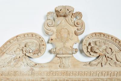 William Kent English Palladian Overmantel Mirror of Impressive Scale