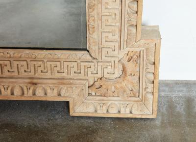 William Kent English Palladian Overmantel Mirror of Impressive Scale