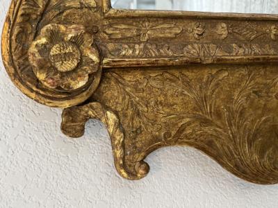 William Kent George I II Carved Giltwood Mirror In the Palladian Manner of William Kent