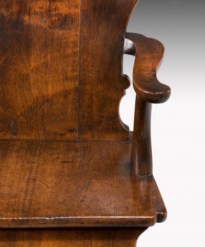 William Kent Rare Mahogany Settee Bench of the William Kent Period