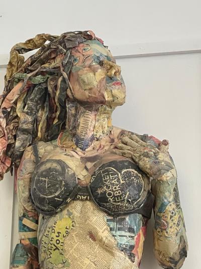 William Kurtz Will Kurtz Reflections of Chalkley Papier Mache Wall Sculptures 2013