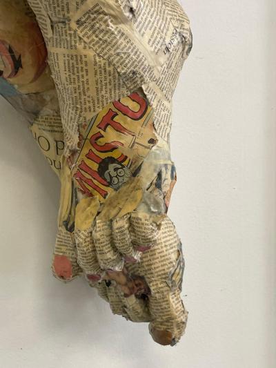 William Kurtz Will Kurtz Reflections of Chalkley Papier Mache Wall Sculptures 2013