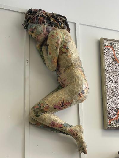 William Kurtz Will Kurtz Reflections of Chalkley Papier Mache Wall Sculptures 2013