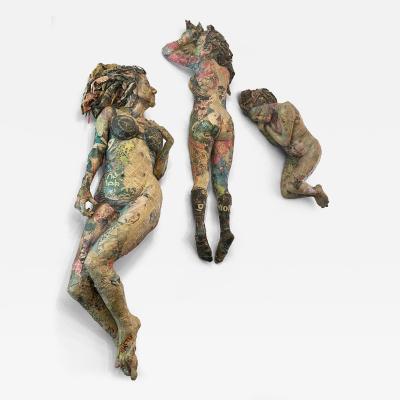 William Kurtz Will Kurtz Reflections of Chalkley Papier Mache Wall Sculptures 2013