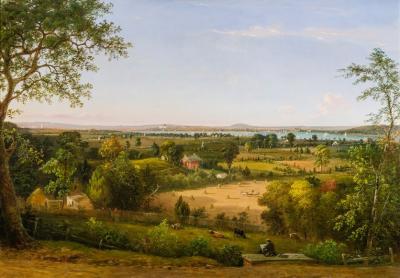 William MacLeod View of the City of Washington From the Anacostia Shore