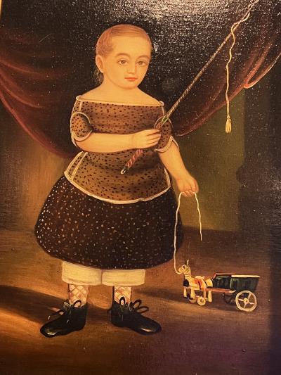 William Matthew Prior BOY WITH TOY HORSE CART AFTER WILLIAM MATTHEW PRIOR SIGNED H ANTONE