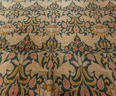 William Morris WILLIAM MORRIS MACHINE MADE ENGLISH CARPET CIRCA 1920