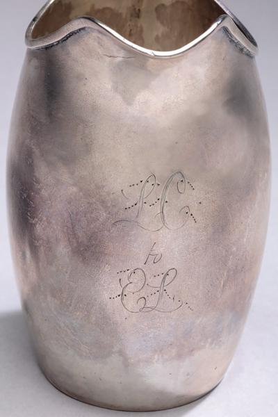 William Moulton Silver Creampot made by William Moulton IV