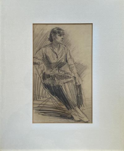 William Sanders Fanning Seated Woman 