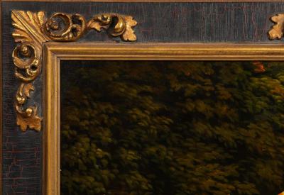 William Skilling William Skilling American British 1862 1964 Giraffe Attendant Oil Painting