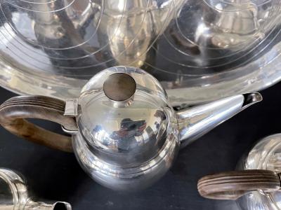 William Spratling Large Mexican Modern Sterling Silver Coffee Tea Serving Set William Spratling