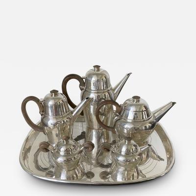 William Spratling Large Mexican Modern Sterling Silver Coffee Tea Serving Set William Spratling