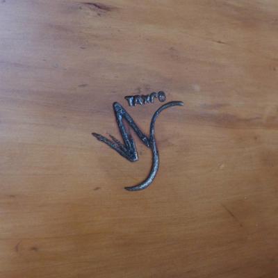 William Spratling Rare Original Handmade Table Signed by William Spratling