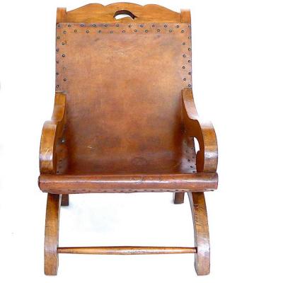 William Spratling Signed Hand Made Butacque Arm Chair William Spratling