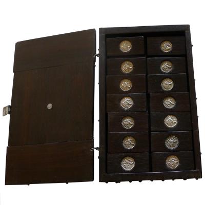 William Spratling Sterling and Wood DomInos Set by William Spratling