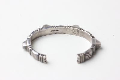 William Spratling William Spratling Sterling Silver Pyramid Cuff Bracelet 1940 Mexico