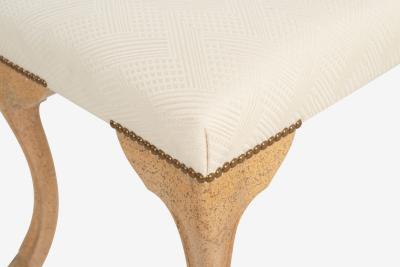 William Switzer Pair of William Switzer Stools circa 1985 Maple Hoof Foot Bases