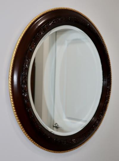William Switzer William Switzer Edwardian Style Round Wall Mirror