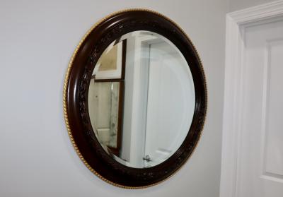 William Switzer William Switzer Edwardian Style Round Wall Mirror