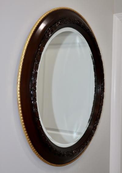 William Switzer William Switzer Edwardian Style Round Wall Mirror