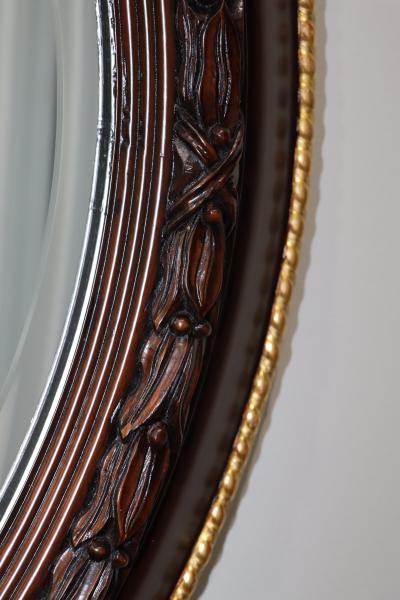 William Switzer William Switzer Edwardian Style Round Wall Mirror