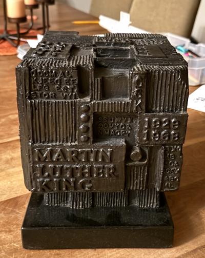 William Tarr MLK BRONZE MAQUETTE 1970