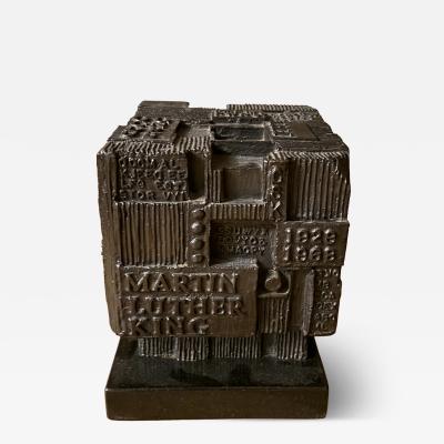 William Tarr MLK BRONZE MAQUETTE 1970