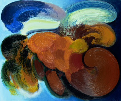 William Tillyer Study for the Romantic Section of Arcadia 1989