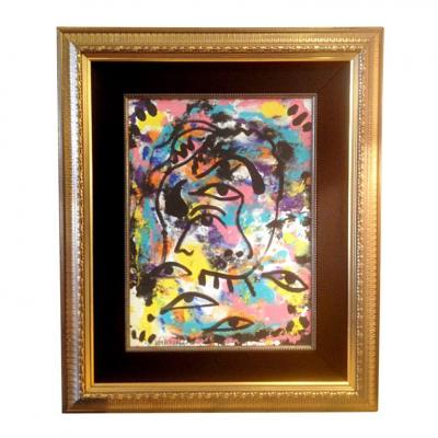 William Verdult Original Oil on Canvas by W M Verdult Titled Floating Spirits 