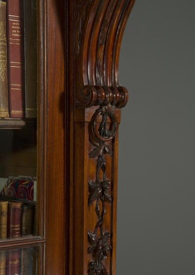 William Vile George III breakfront library bookcase attributed to William Vile and John Cobb