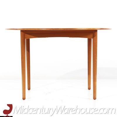 William Watting William Watting Style Danish Teak Expanding Dining Table with 2 Leaves