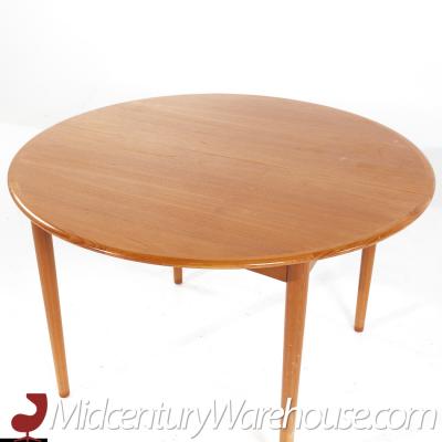 William Watting William Watting Style Danish Teak Expanding Dining Table with 2 Leaves
