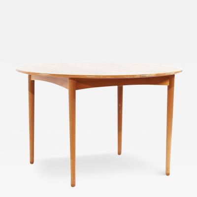 William Watting William Watting Style Danish Teak Expanding Dining Table with 2 Leaves