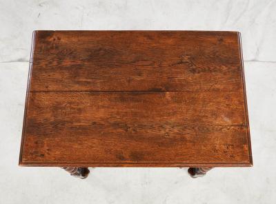 William and Mary Crossed Stretcher Table