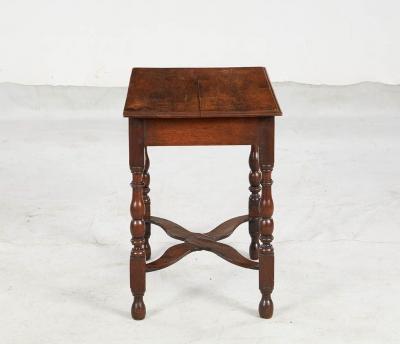 William and Mary Crossed Stretcher Table