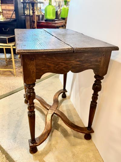William and Mary Oak Dressing or Writing Table c 1690