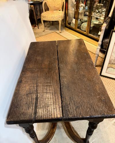 William and Mary Oak Dressing or Writing Table c 1690