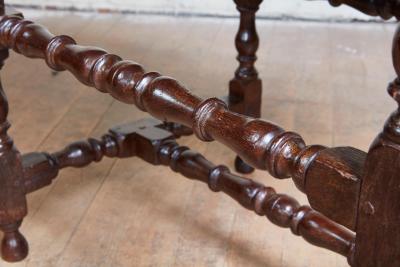 William and Mary Oak Table