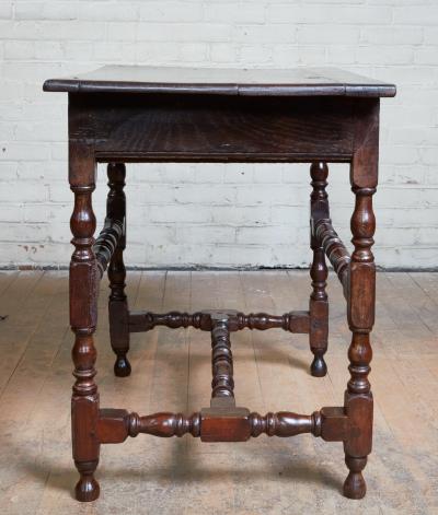 William and Mary Oak Table