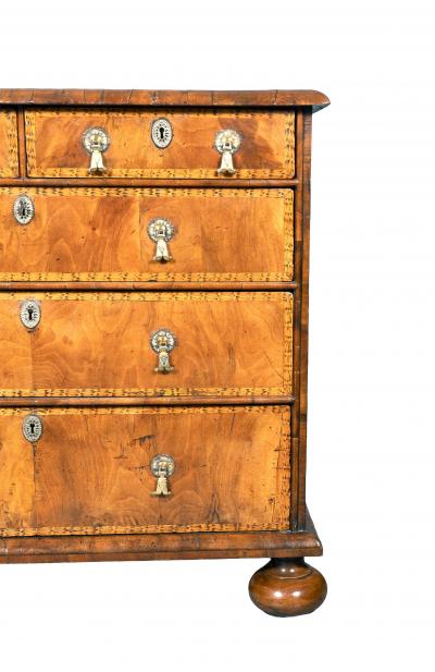 William and Mary Walnut Chest Of Drawers