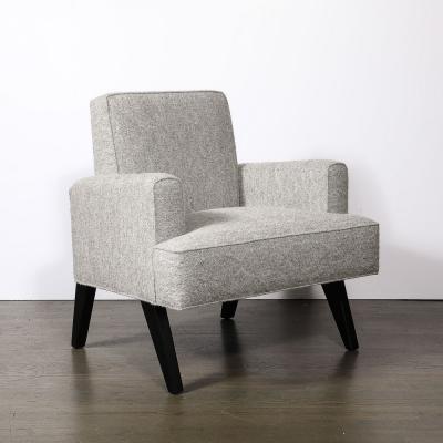 Williams Haines Pair of Mid Century Modernist Arm Chairs w Splayed Supports by Williams Haines