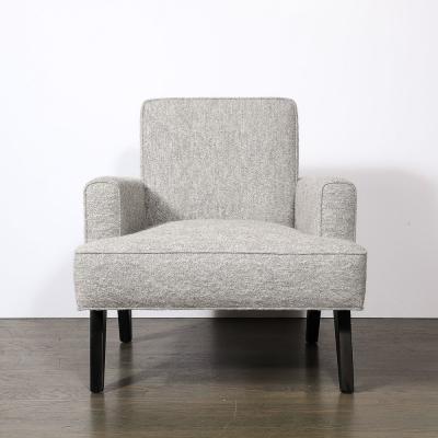 Williams Haines Pair of Mid Century Modernist Arm Chairs w Splayed Supports by Williams Haines