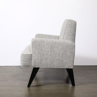 Williams Haines Pair of Mid Century Modernist Arm Chairs w Splayed Supports by Williams Haines
