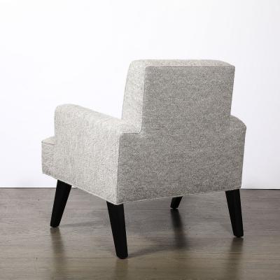 Williams Haines Pair of Mid Century Modernist Arm Chairs w Splayed Supports by Williams Haines
