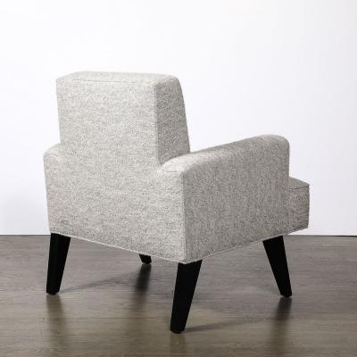 Williams Haines Pair of Mid Century Modernist Arm Chairs w Splayed Supports by Williams Haines