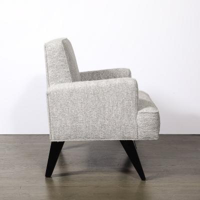 Williams Haines Pair of Mid Century Modernist Arm Chairs w Splayed Supports by Williams Haines