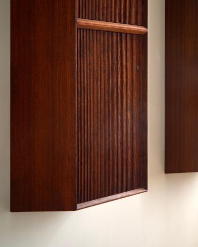Willy Beck 20th c wall cabinets